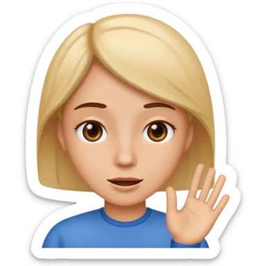 Listen, I just wanna talk. Don’t make emoji I told you. sticker