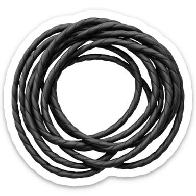 Tangled Cables sticker