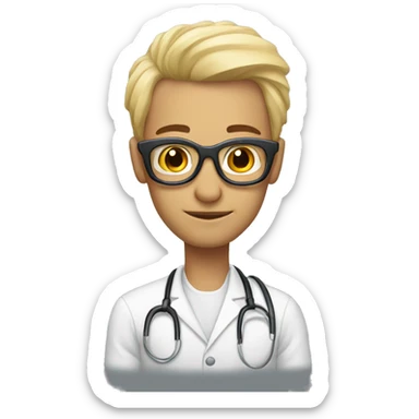 Profissional de estética  sticker