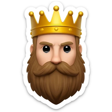 bearded sea king sticker