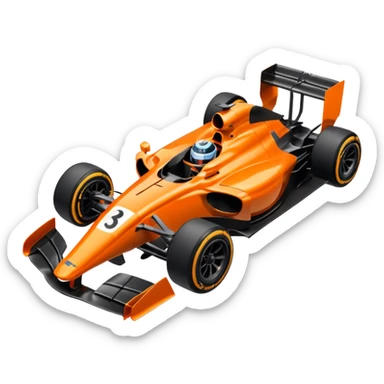 formula one mclaren sticker