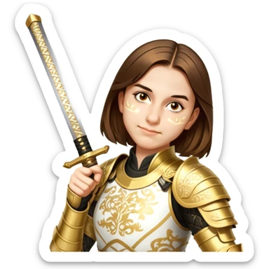 Golden Samurai sticker