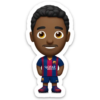 FC Barcelona vinyl player sticker