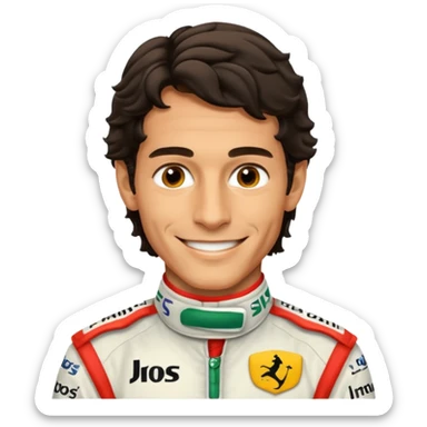 Ayrton senna sticker
