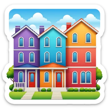 big houses sticker