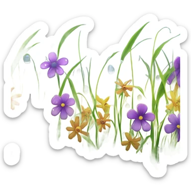 Meadow crying  sticker