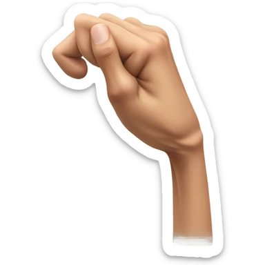 an arm muscle  sticker