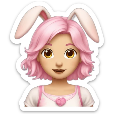 Bunny girl  sticker