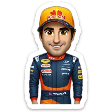 Carlos sainz jr f1 sticker