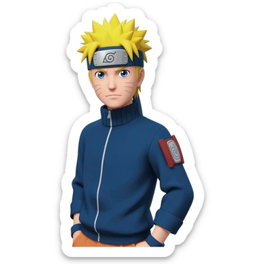 Cree un emoji naruto blue emoji sticker