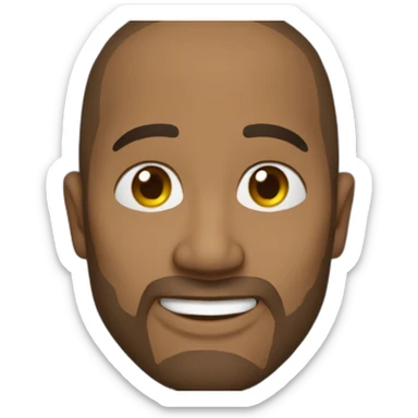 dwayne jhonson sticker