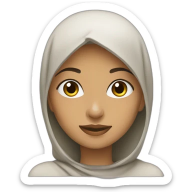 Islam Young woman sticker