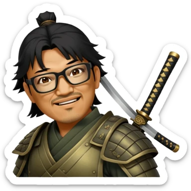 Ancient Samurai sticker