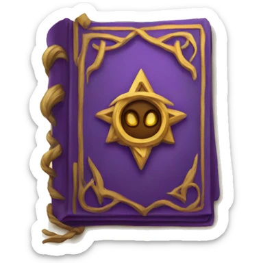 Spellbook sticker