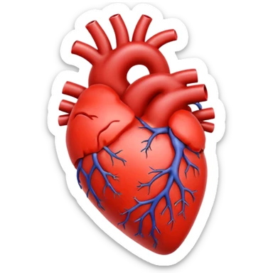 Laboratory heart sticker
