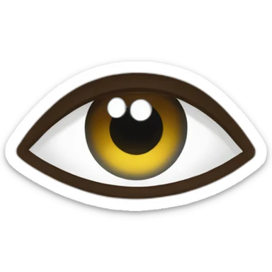 Un mono sourcil sticker