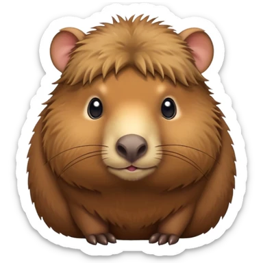 baby capypara  sticker