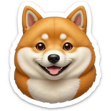 Funny dogesh animated sticker
