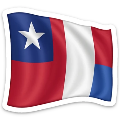 Texas flag waving, only the flag fabric, no pole, vibrant red white and blue, single white star, no text sticker