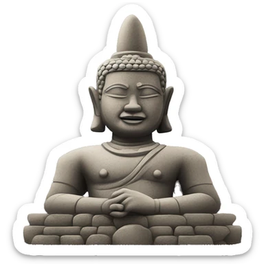 Candi Borobudur sticker