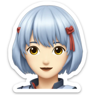 rei ayanami sticker