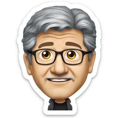 Kawai Jean-Luc Mélanchon sticker