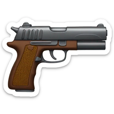 Toy gun  sticker