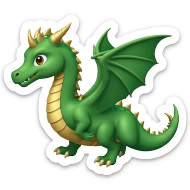 um dragão de planeta  sticker
