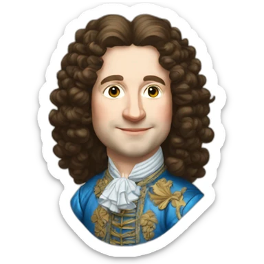 louis-xiv sticker