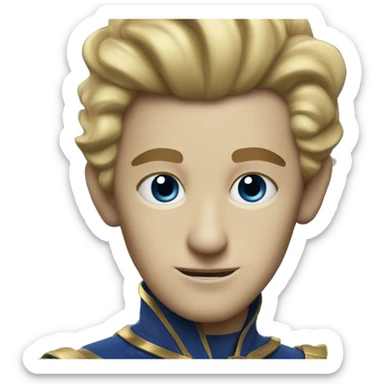 Homelander from "the boys" series sticker