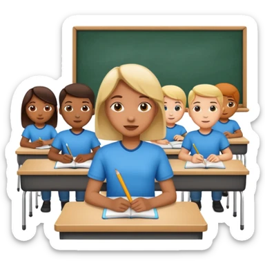 school classes sticker