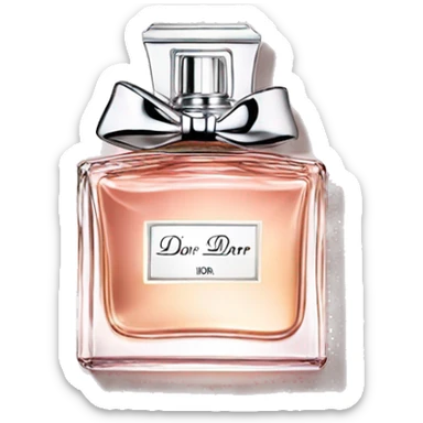 Dior parfum sticker