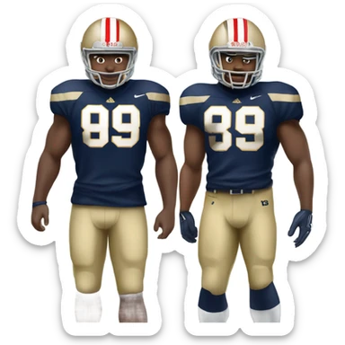 Ohio state against notre dame sticker