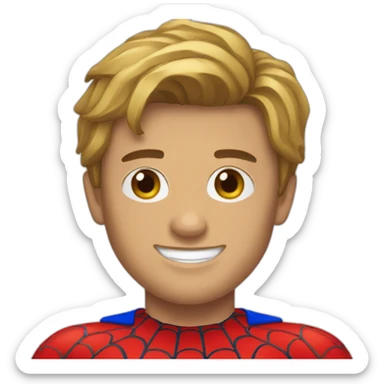 Spiderman futbolista  sticker