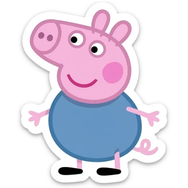 Pepa pig sticker