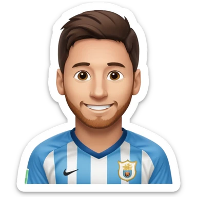 Messi argentina sticker