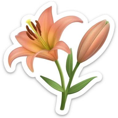 Lilies emoji sticker