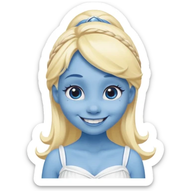 smurfet sticker