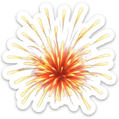 fireworks sticker