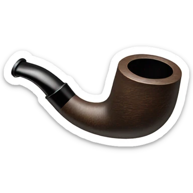 Vintage elegant Pipe  sticker