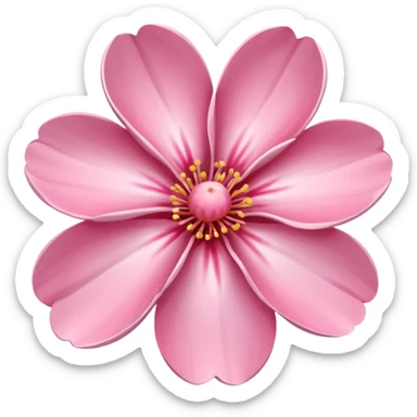 sakura flower sticker
