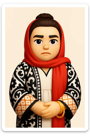 A 3D Apple-style emoji version of the uploaded image, preserving its colors, shapes, textures, and overall design, simplified into emoji form while keeping key details recognizable. Smooth glossy finish, soft shadows, high-quality render, minimal background sticker