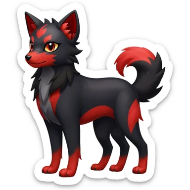 Litten-Houndour-Zorua-hybrid full body sticker