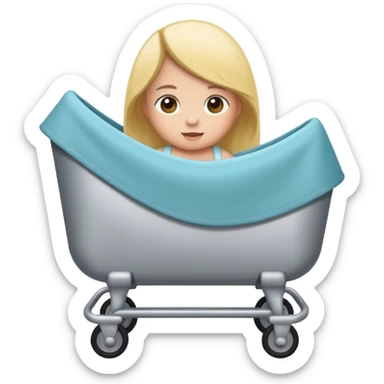 secador baby lis esmalte sticker