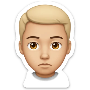 i don’t believe you face sticker