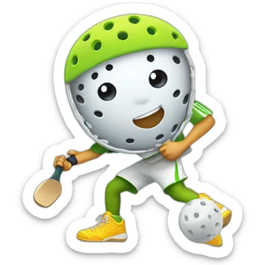 pickleball 543 sticker