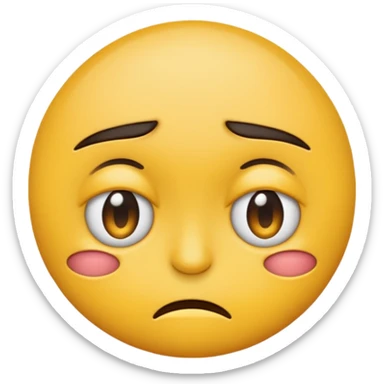 Emoji that is bombastic side eye sticker