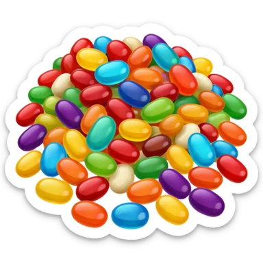 jelly beans sticker