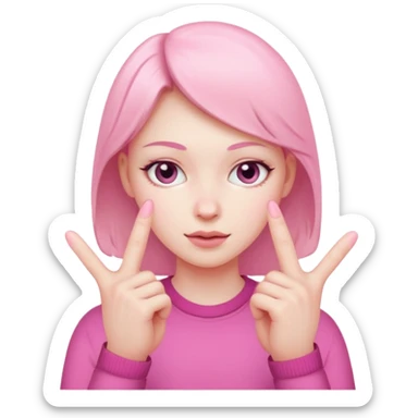 2 fingers in a pussy sticker