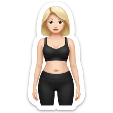 femme belly stuffing legging brassière  sticker